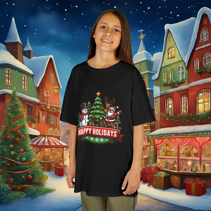Happy Holidays Kids Tee