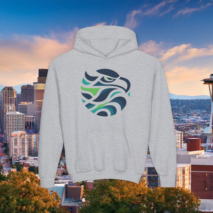 Seattle Football Logo Youth Hoodie