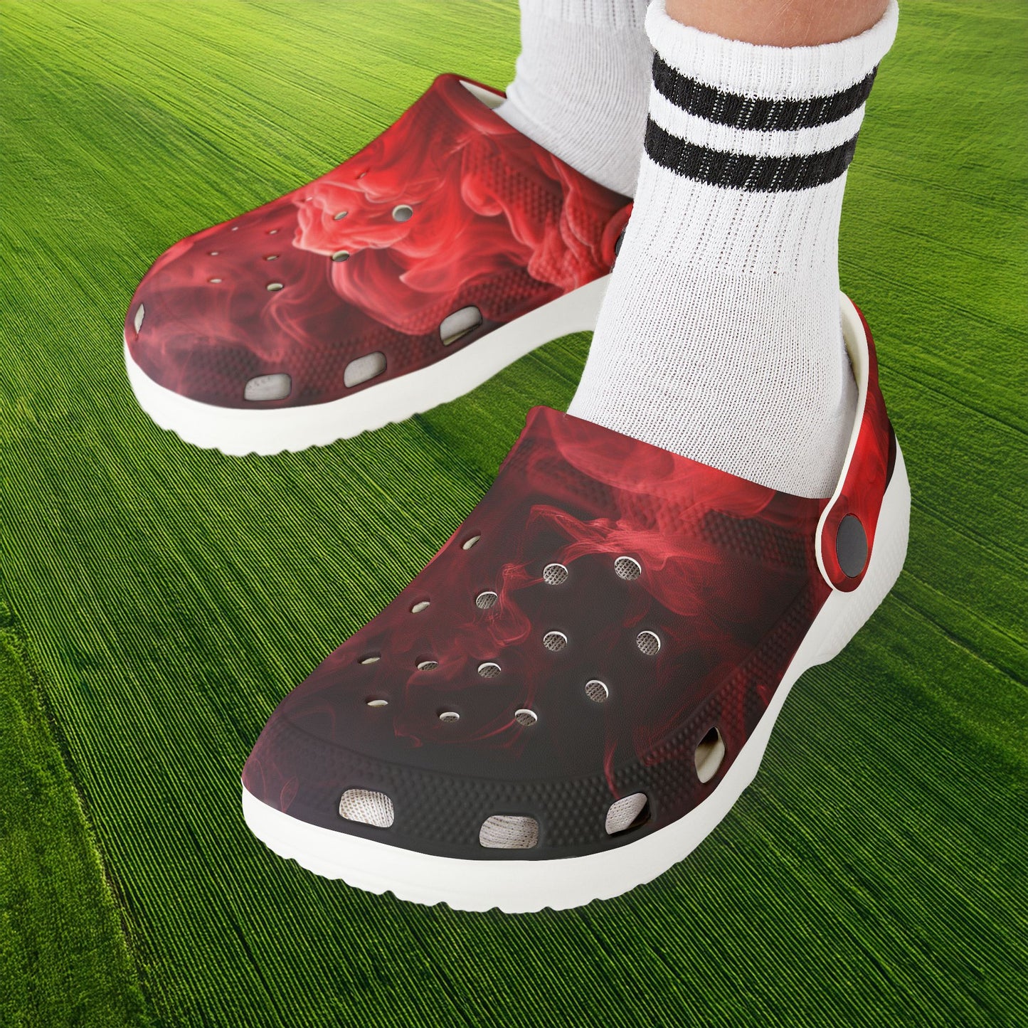 Dragon Smoke Kid's Foam Clogs