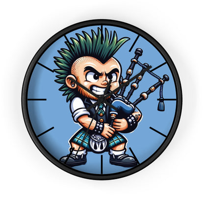 Scottish Punk Wall Clock