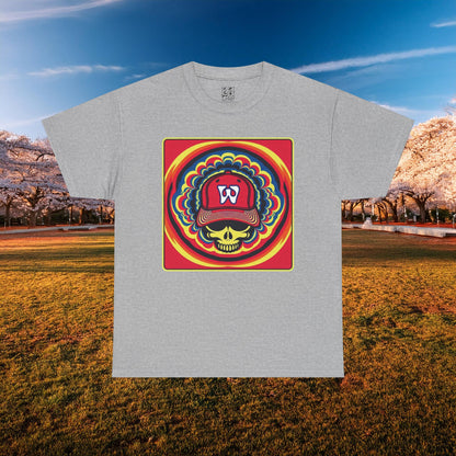 Psychedelic Funky W Skull Tee
