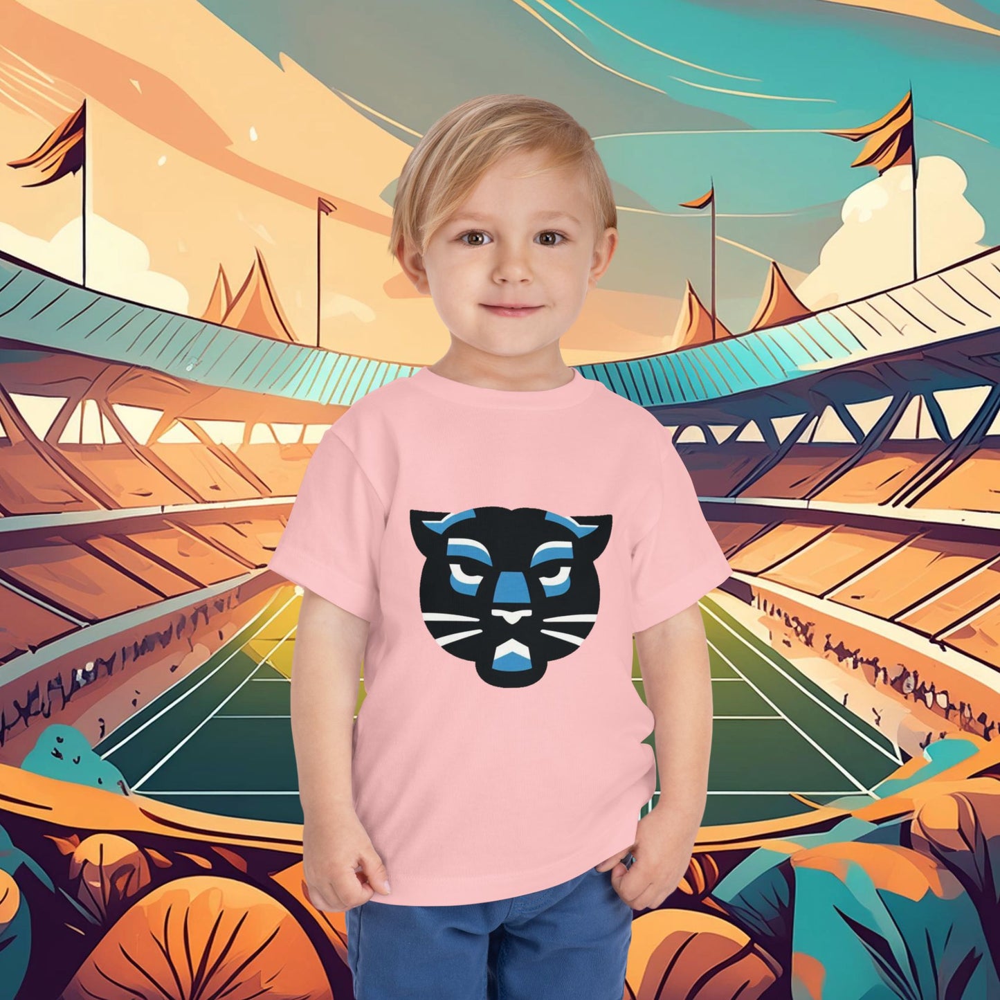 Panther Logo Toddler Tee