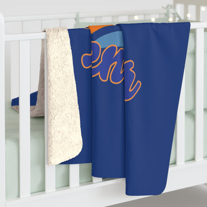 Bronco Sherpa Fleece Blanket