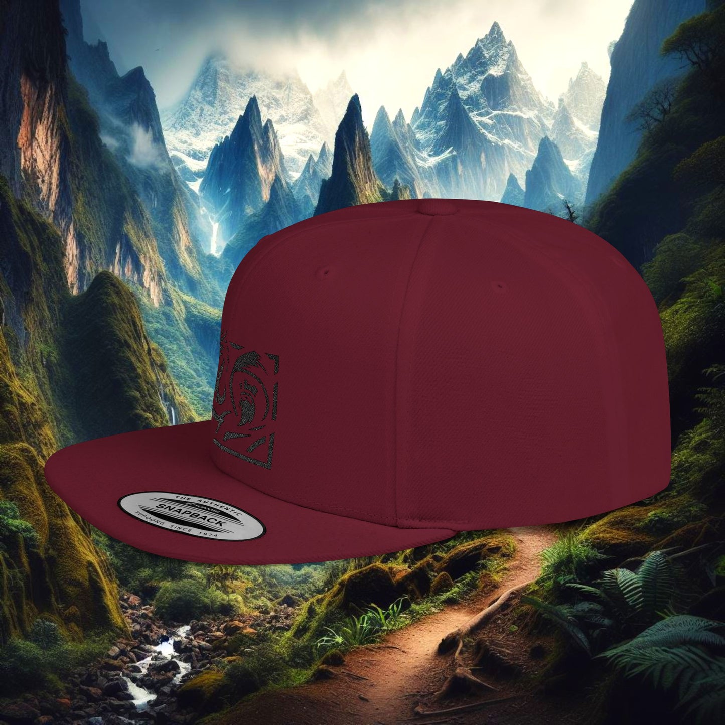 Derek's Designs Flat Bill Snapback