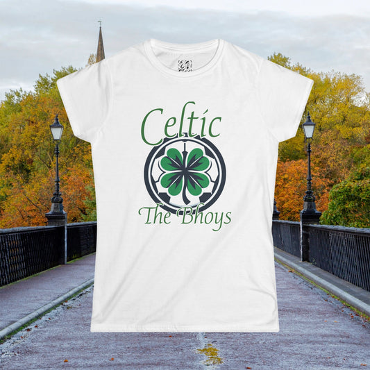 Celtic FC The Bhoys Logo Women's Softstyle Tee