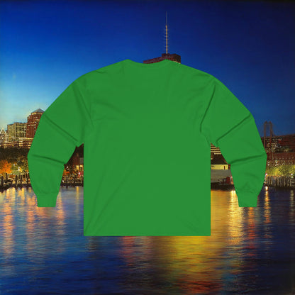 Boston Basketball Logo Long Sleeve Tee