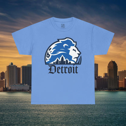 Detroit Football Skyline Tee