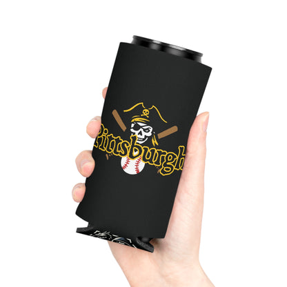 Pittsburgh Baseball Logo Can Cooler