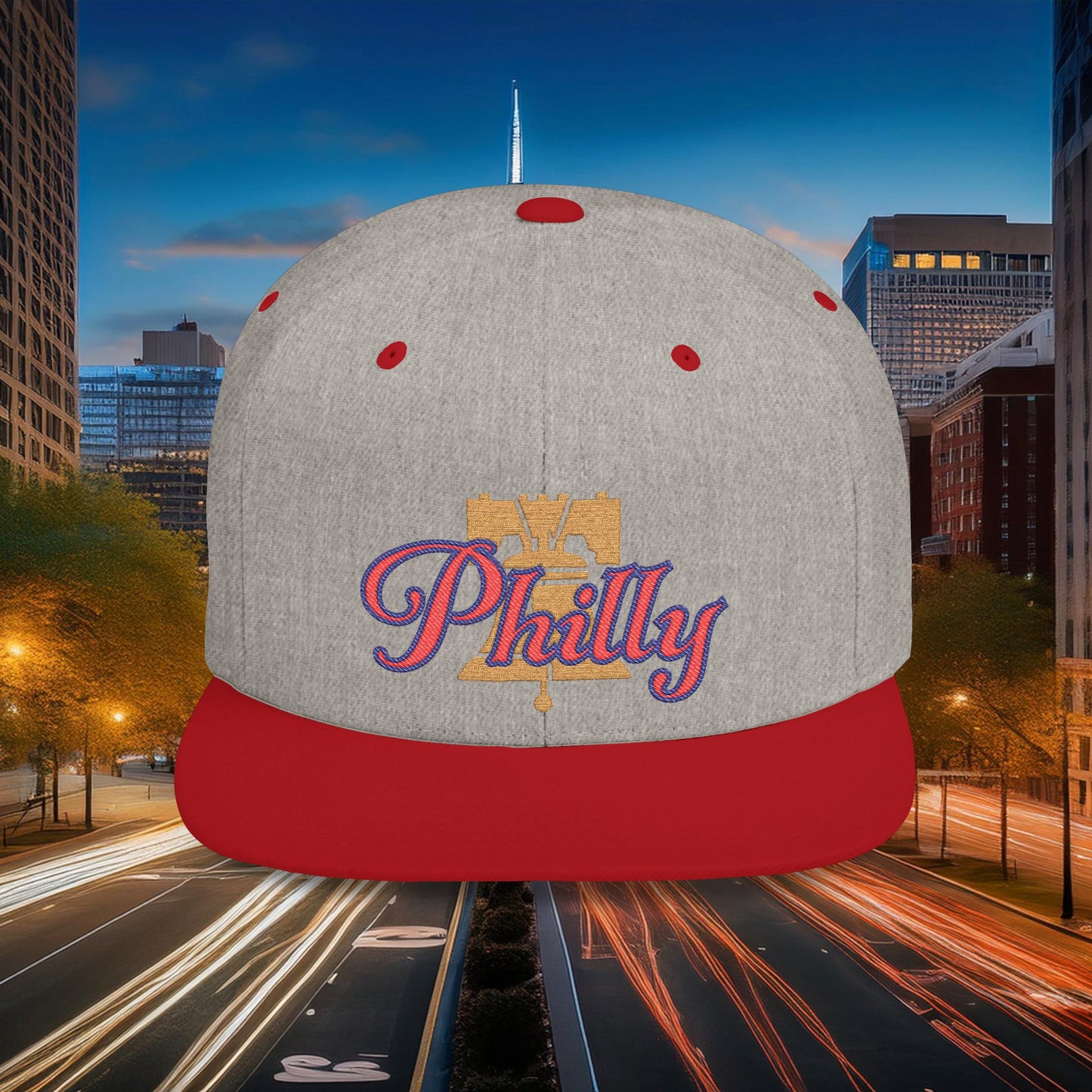 Philly Liberty Bell Flat Bill Snapback