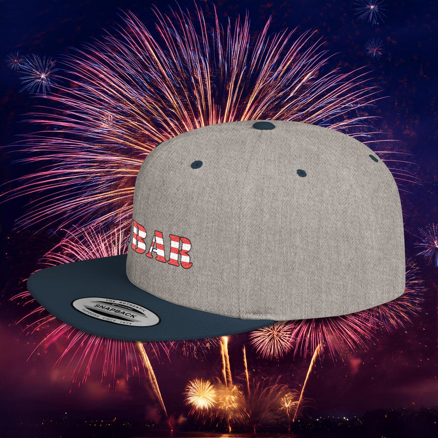 USA FUBAR Flat Bill Snapback