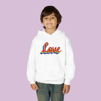 Rainbow Love Youth Hoodie