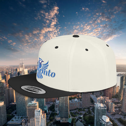 Toronto Flying Blue Jay Flat Bill Snapback