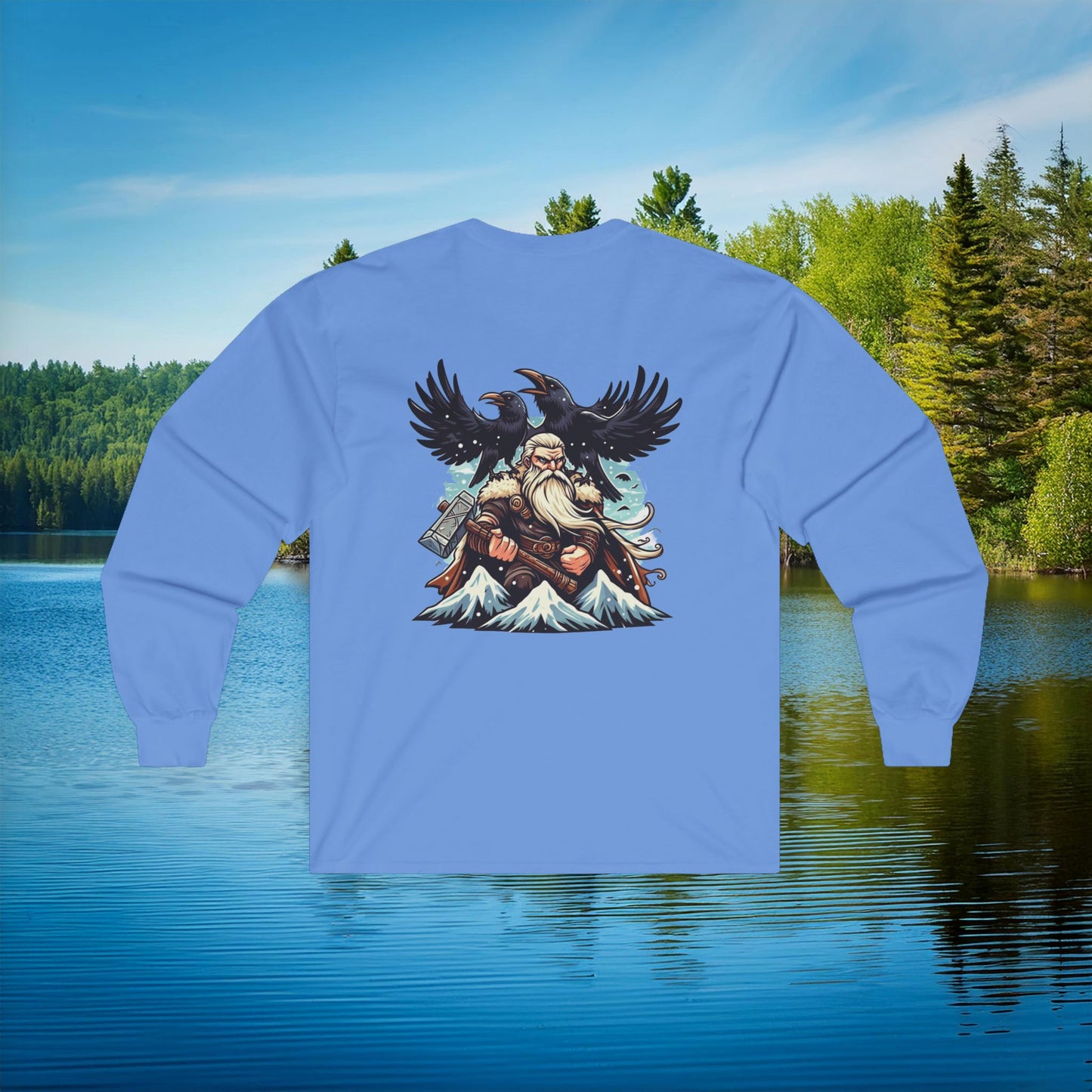 Viking From the North Long Sleeve Tee