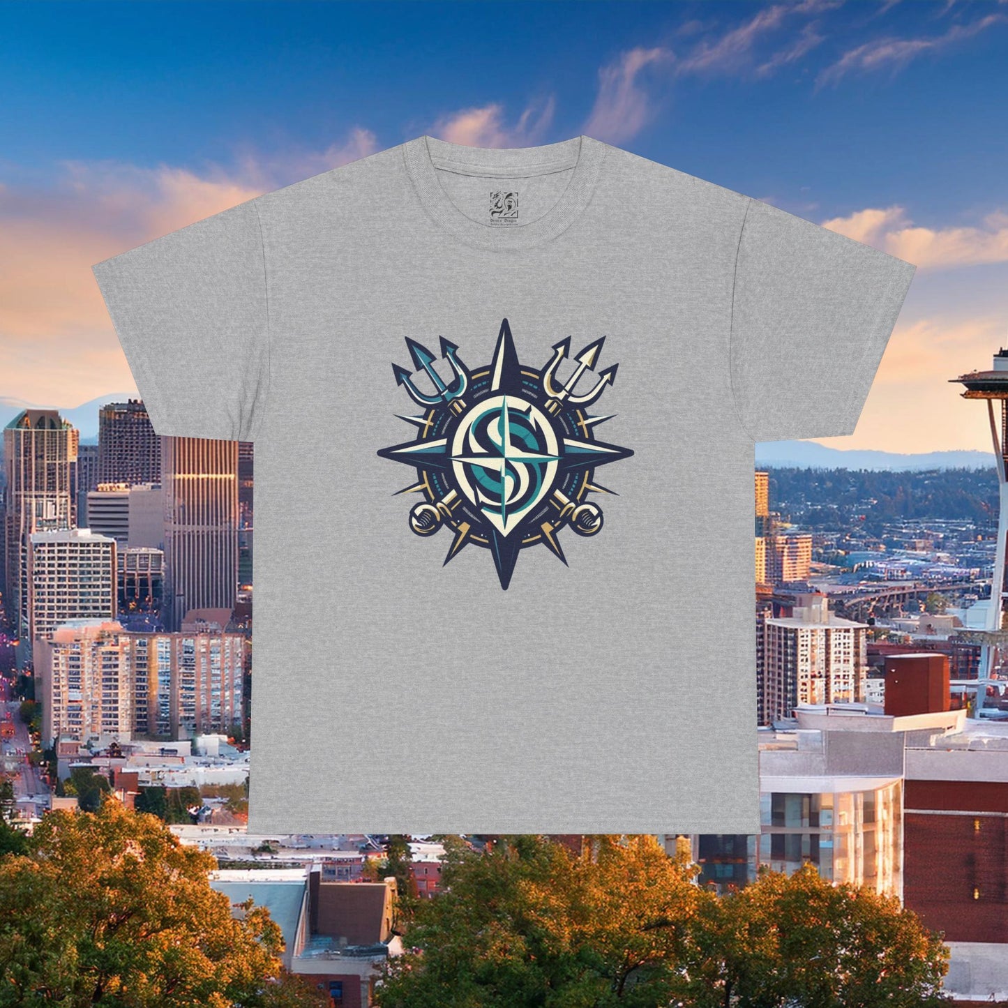 Seattle Baseball Crest Tee