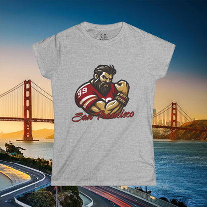 San Francisco Football Fan Women's Tee