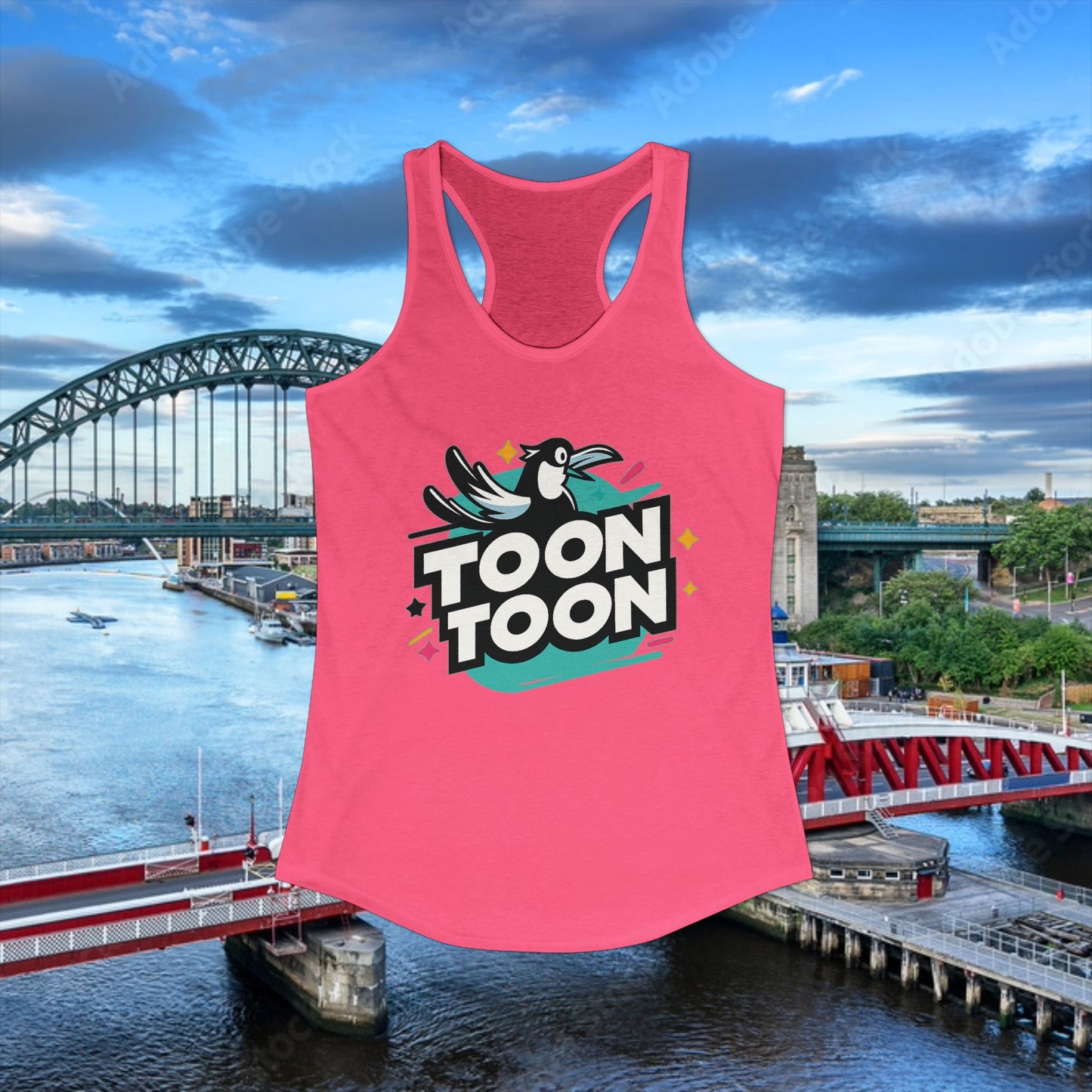 Newcastle United Toon Toon Women's Racerback Tank