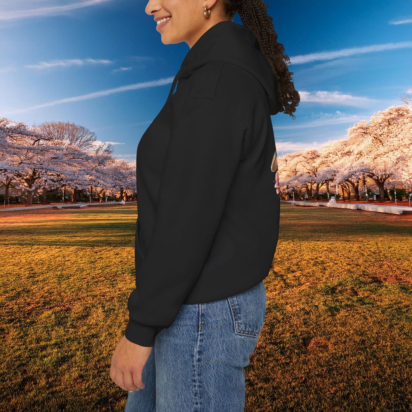 Washington Baseball Cherry Blossom Hoodie