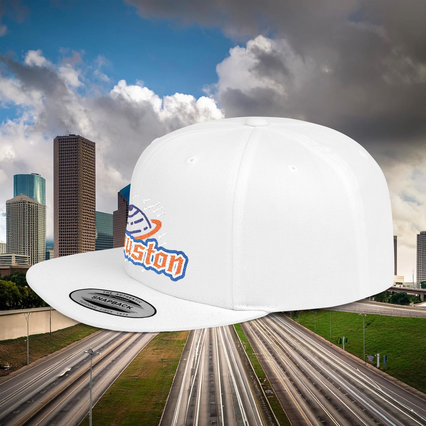 Houston Planetary Flat Bill Snapback