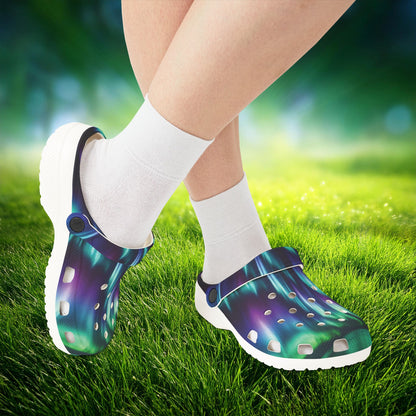 Northern Lights Foam Clogs