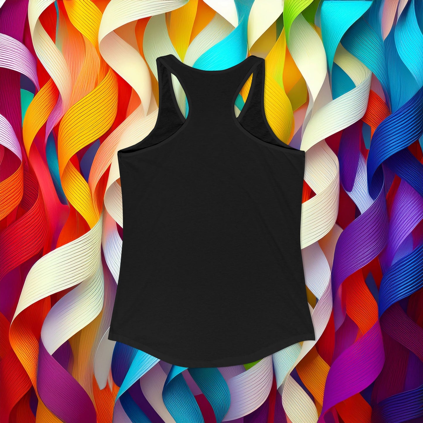 Rainbow Heart Women's Racerback Tank