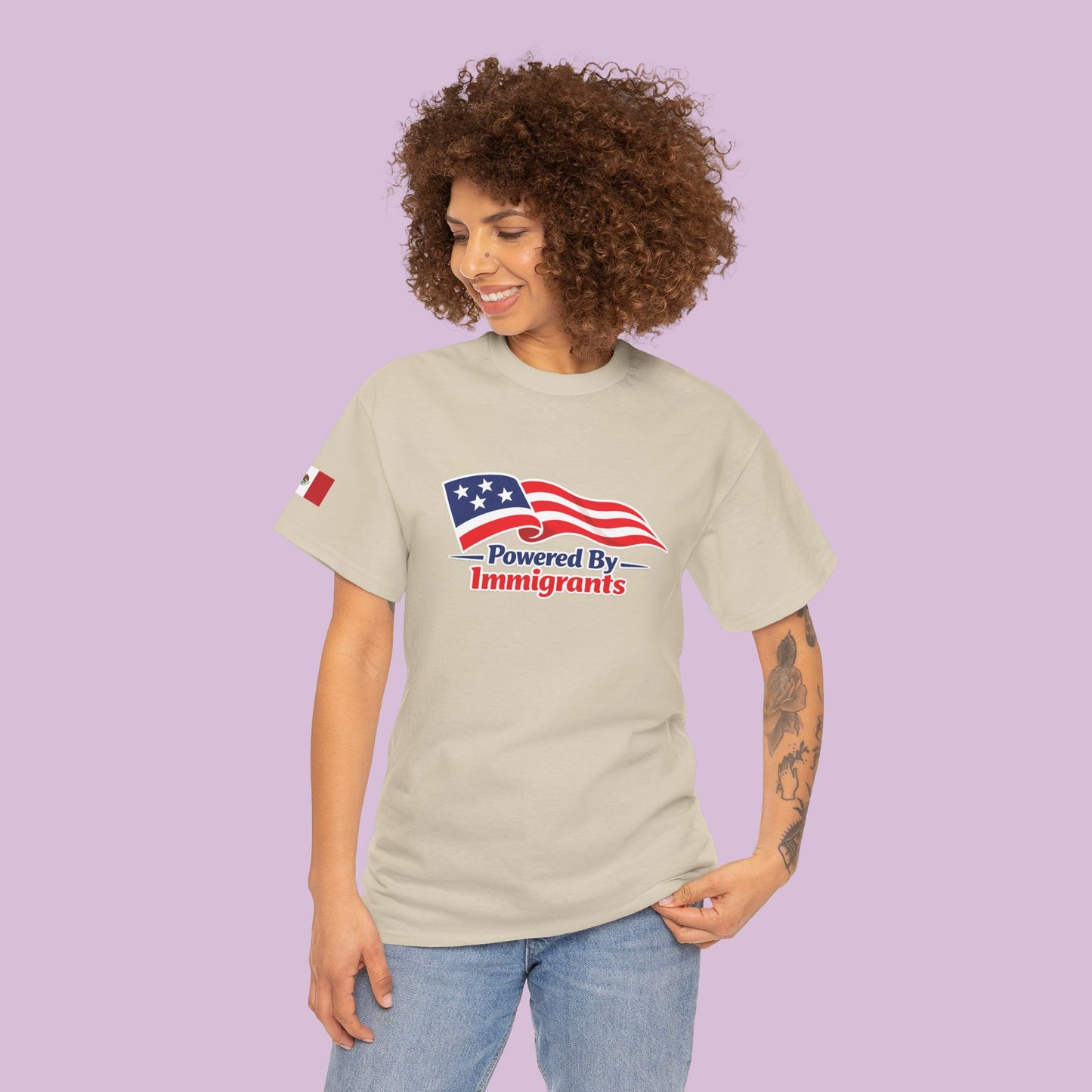 Powered By Immigrants Tee