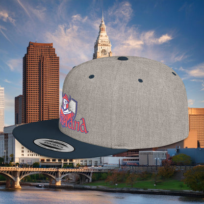 Cleveland Baseball Flat Bill Snapback