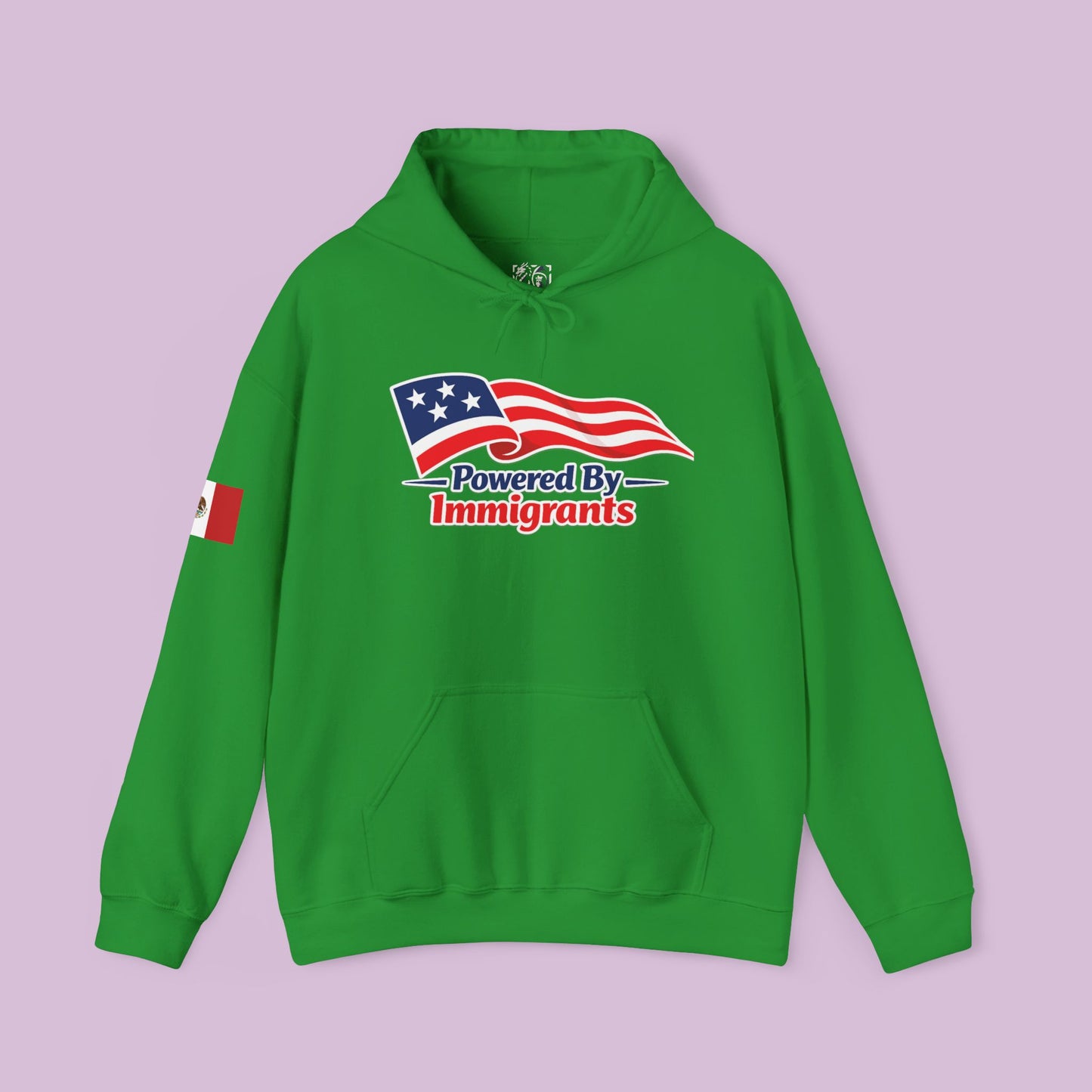 Powered By Immigrants Hoodie