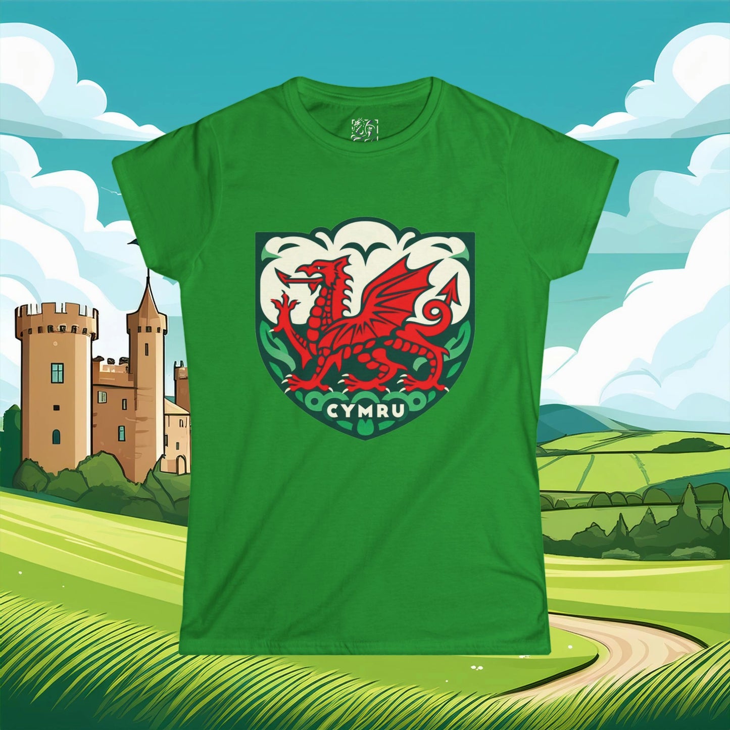 Cymru Women's Softstyle Tee
