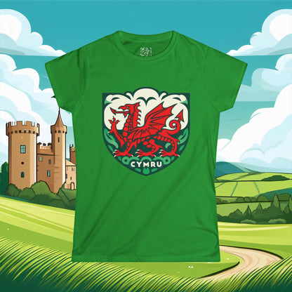 Cymru Women's Softstyle Tee