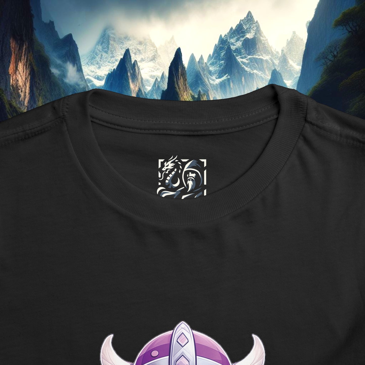 Purple Viking Toddler Tee