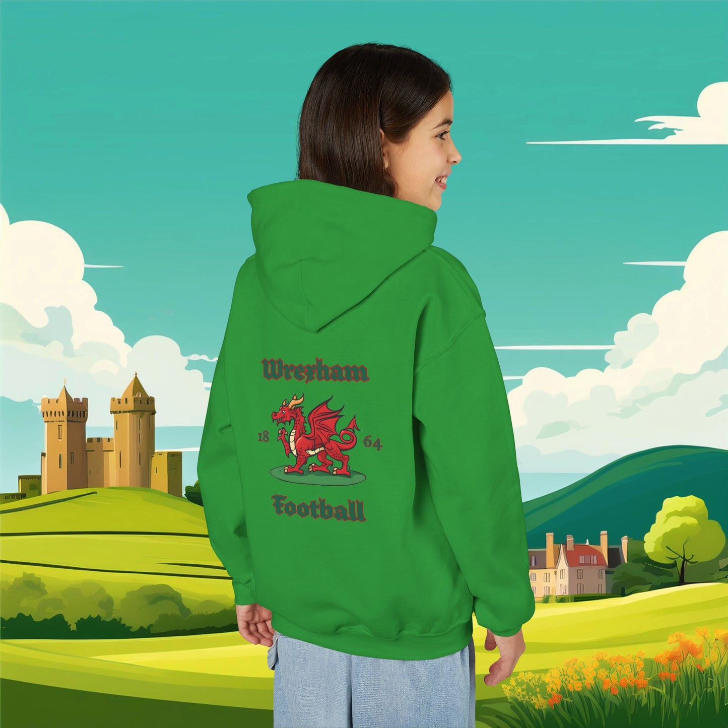 Wrexham Football Youth Hoodie