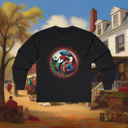 Revolutionary Red Dragons Crest Long Sleeve Tee - Alternate