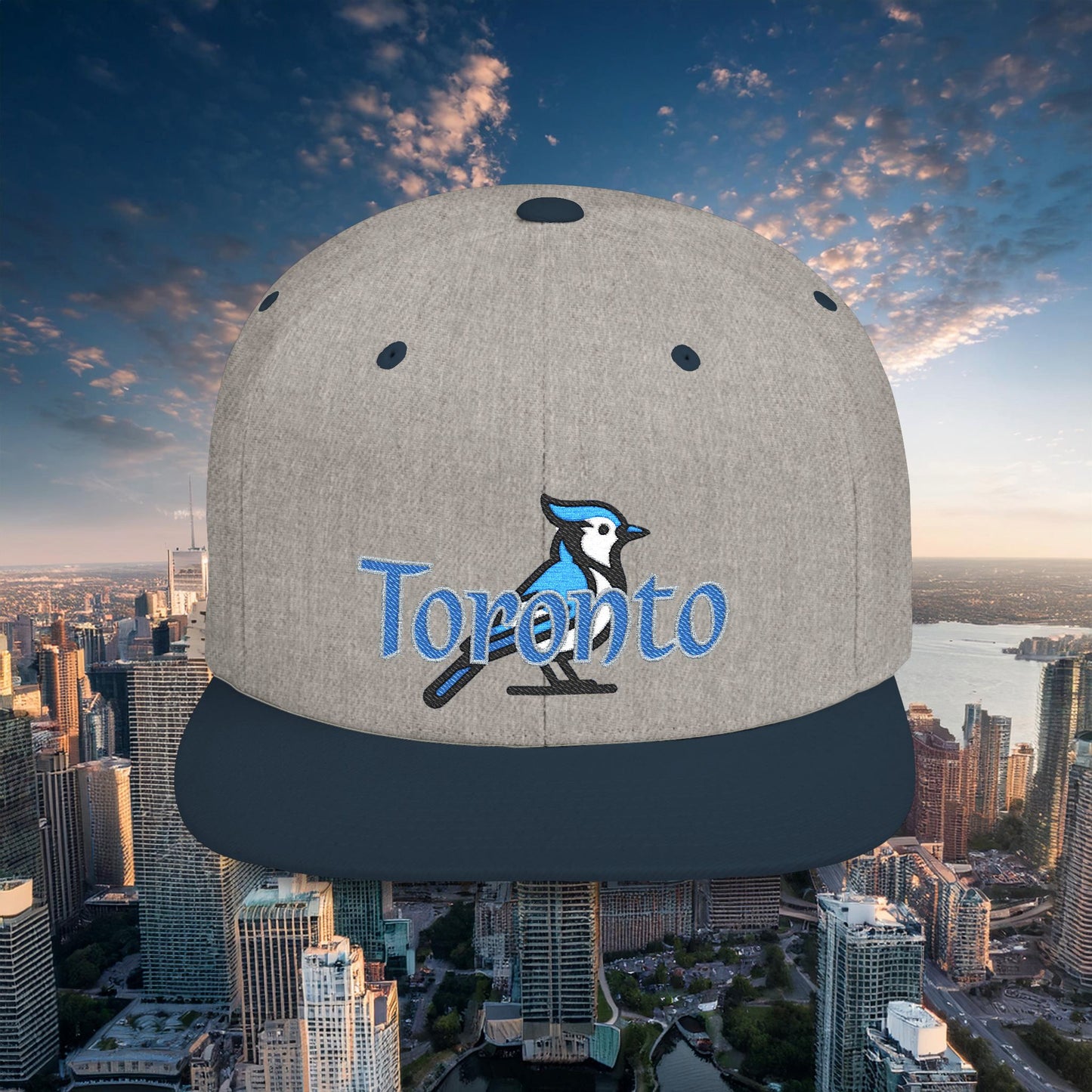 Toronto Jays Flat Bill Snapback