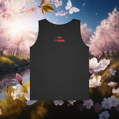 The T Elders Butterfly Unisex Heavy Cotton Tank Top