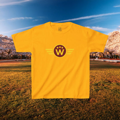 Washington DC Football Logo Kids Tee