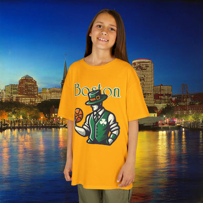 Boston Basketball Kids Tee