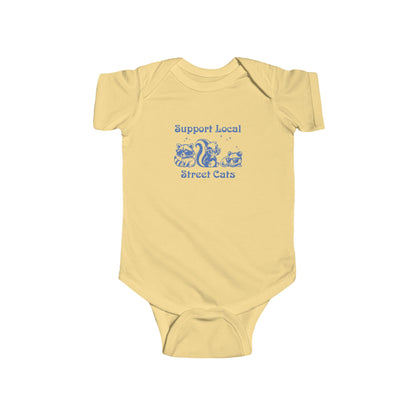 Support Local Street Cats Infant Bodysuit