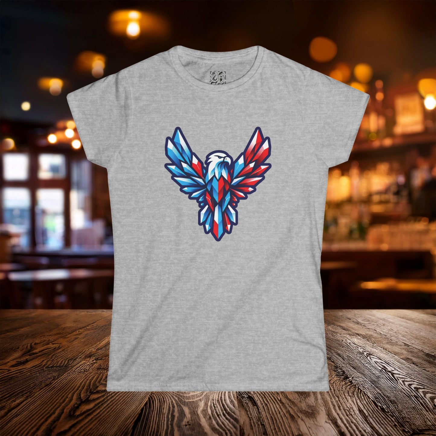 Crystal Eagle Women's Softstyle Tee