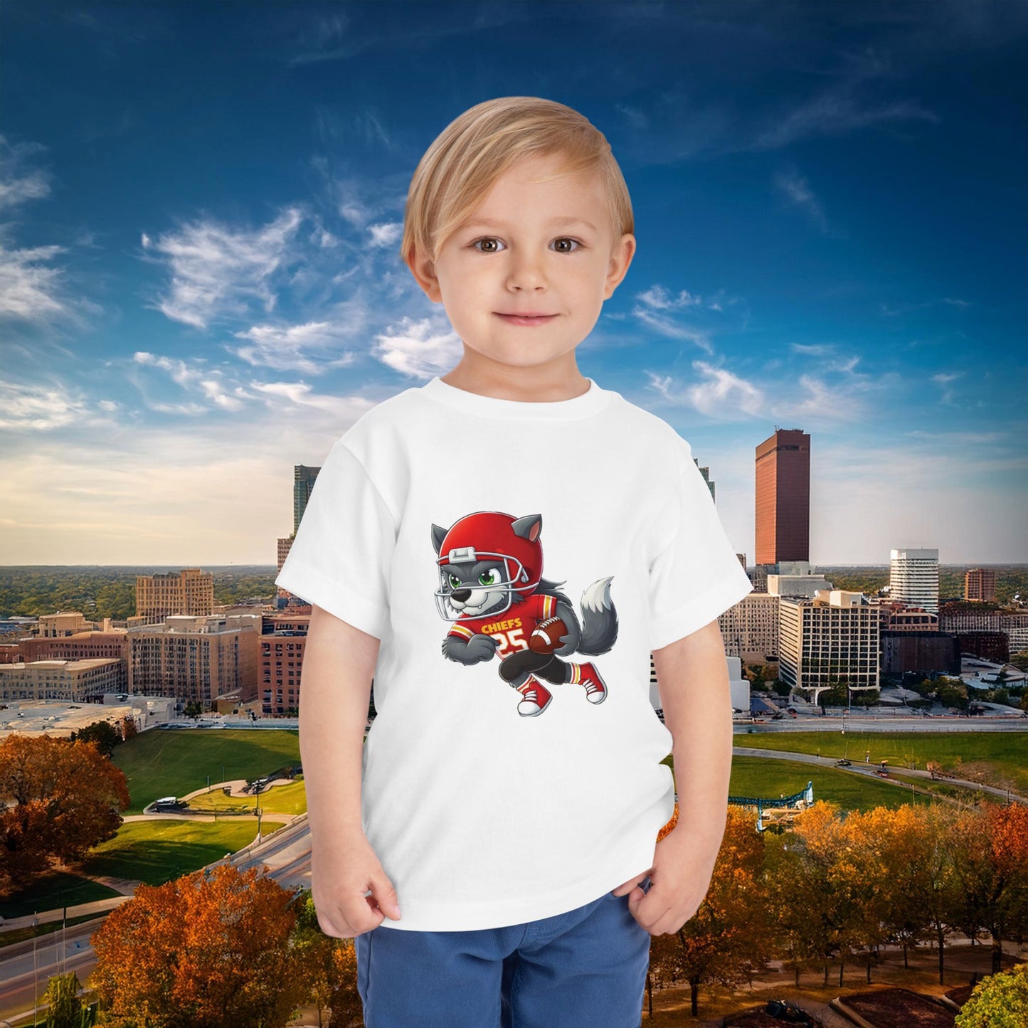 Kansas City Wolf Player Toddler Tee