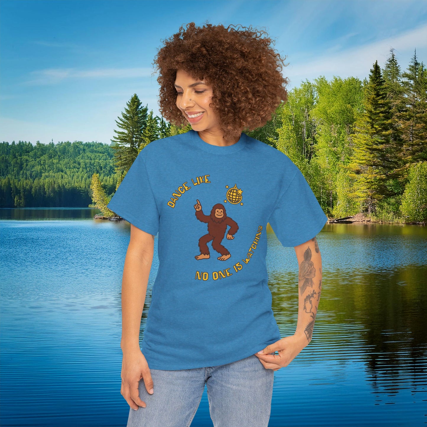 Bigfoot "Dance Like No One Is Watching" Tee
