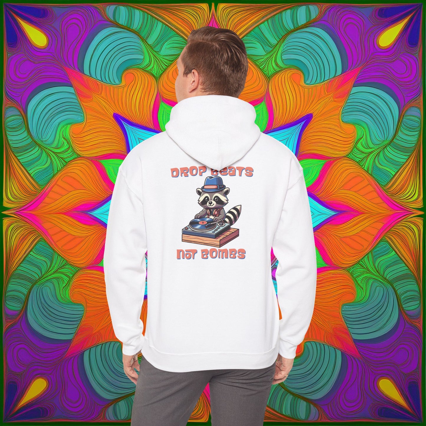 "Beats Not Bombs" Peace Hoodie