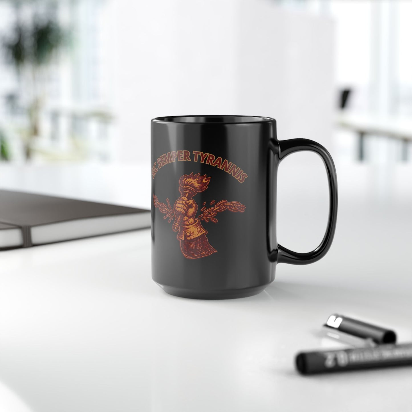 Sic Semper Tyrannis Ceramic Mug (11oz/15oz)