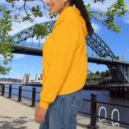 Newcastle United Howay The Lasses B&W (Twin Mags) Hoodie