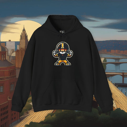 Mini Pittsburgh Football Player Hoodie