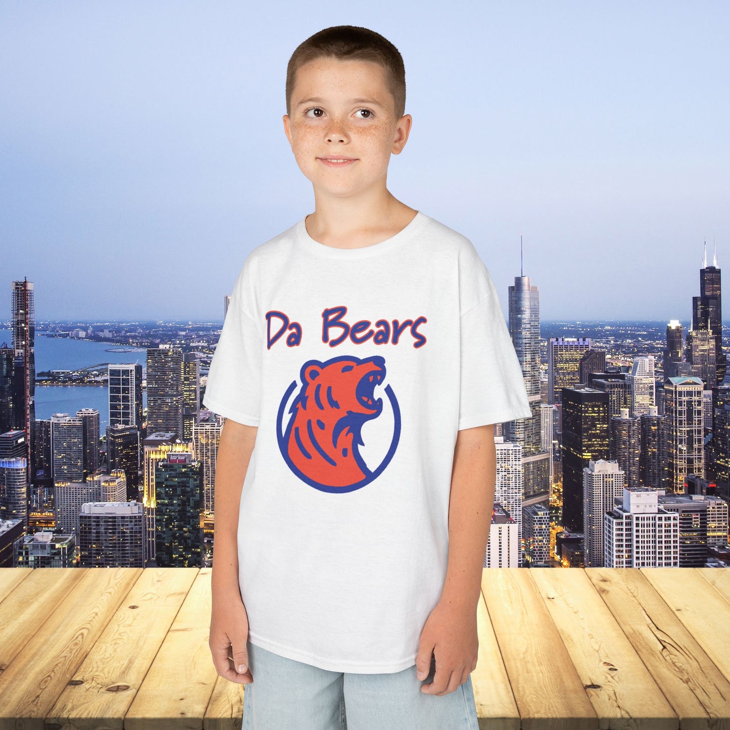 Da Bears Logo Kids Tee