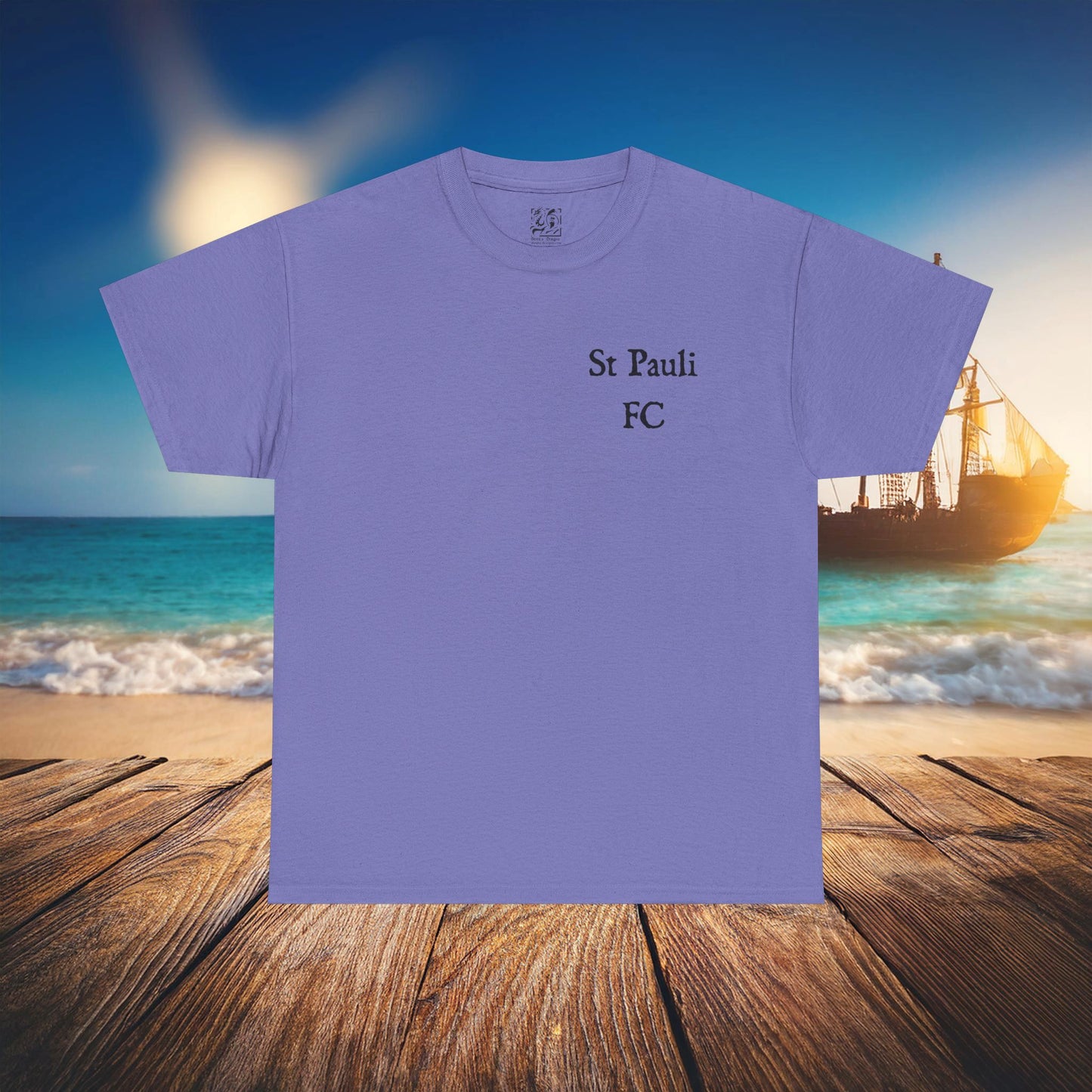 St Pauli Pirate Soccer Tee