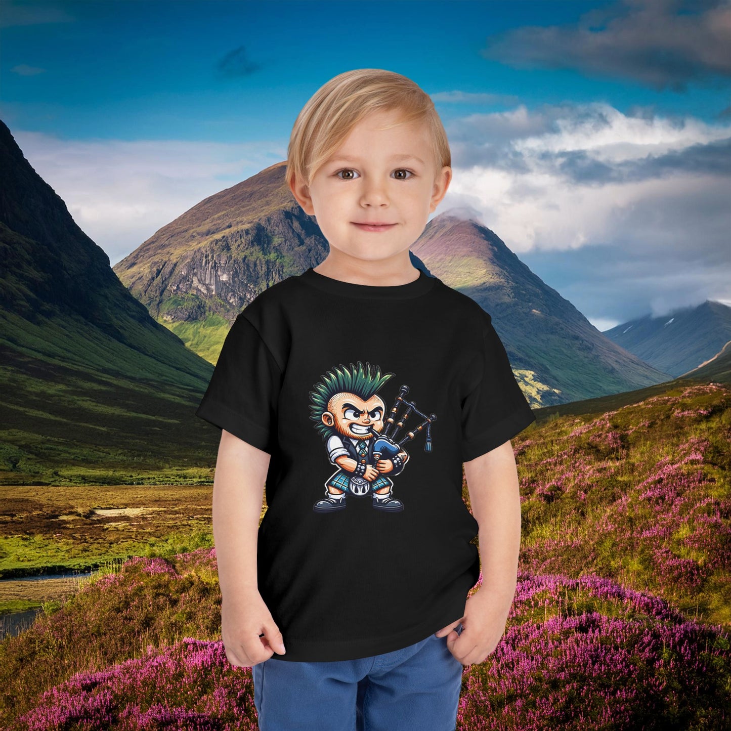 Scottish Punk Rock Toddler Tee