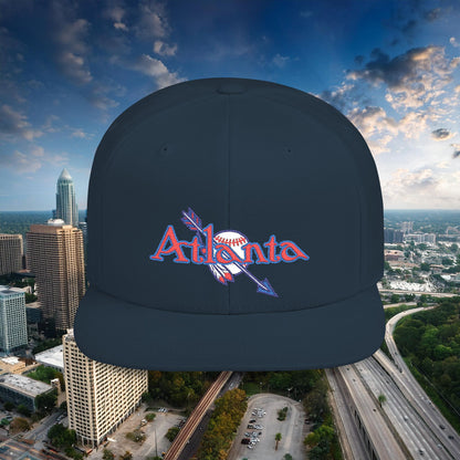 Atlanta Arrow Baseball Flat Bill Snapback