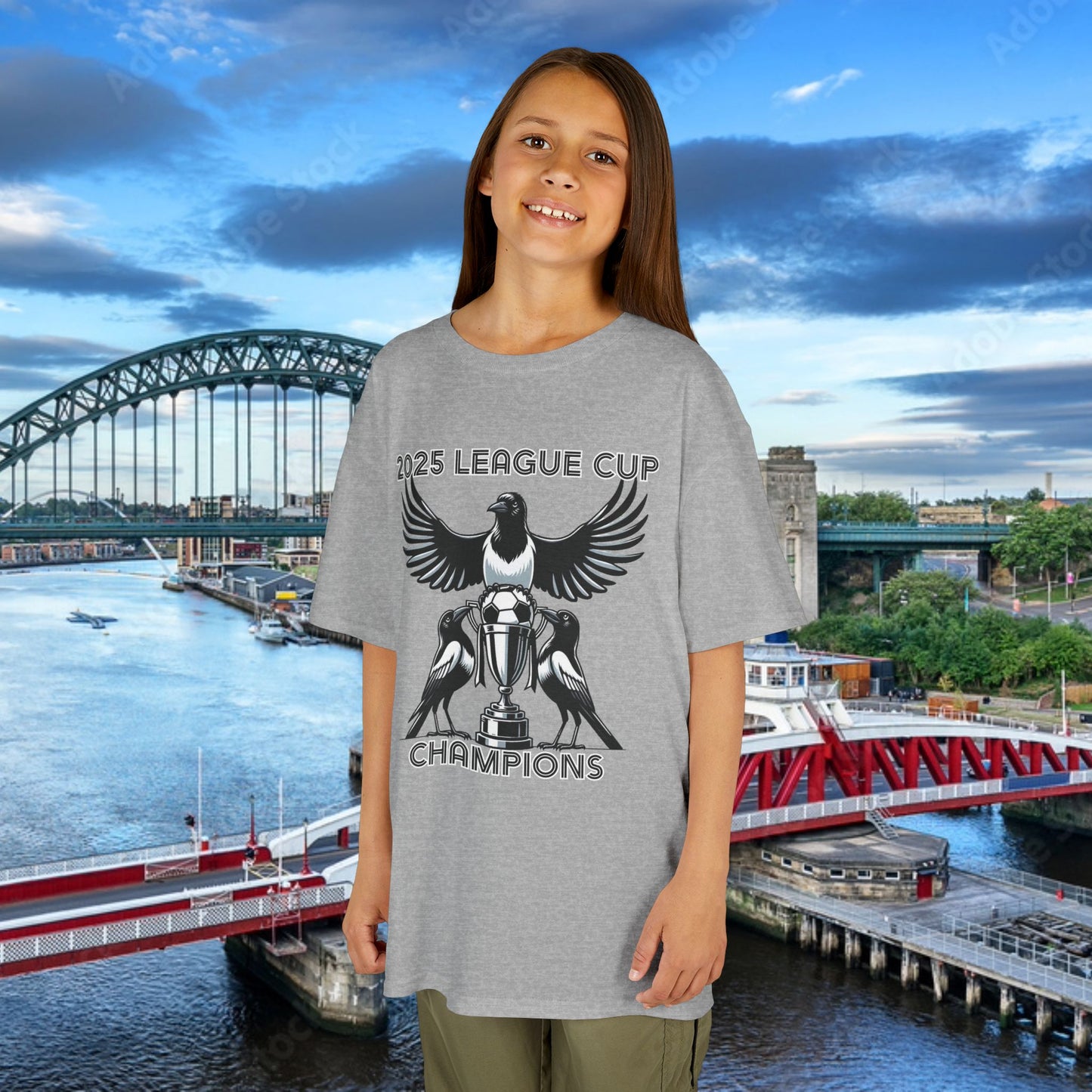 NUFC 2025 Carabao Cup Kids Tee