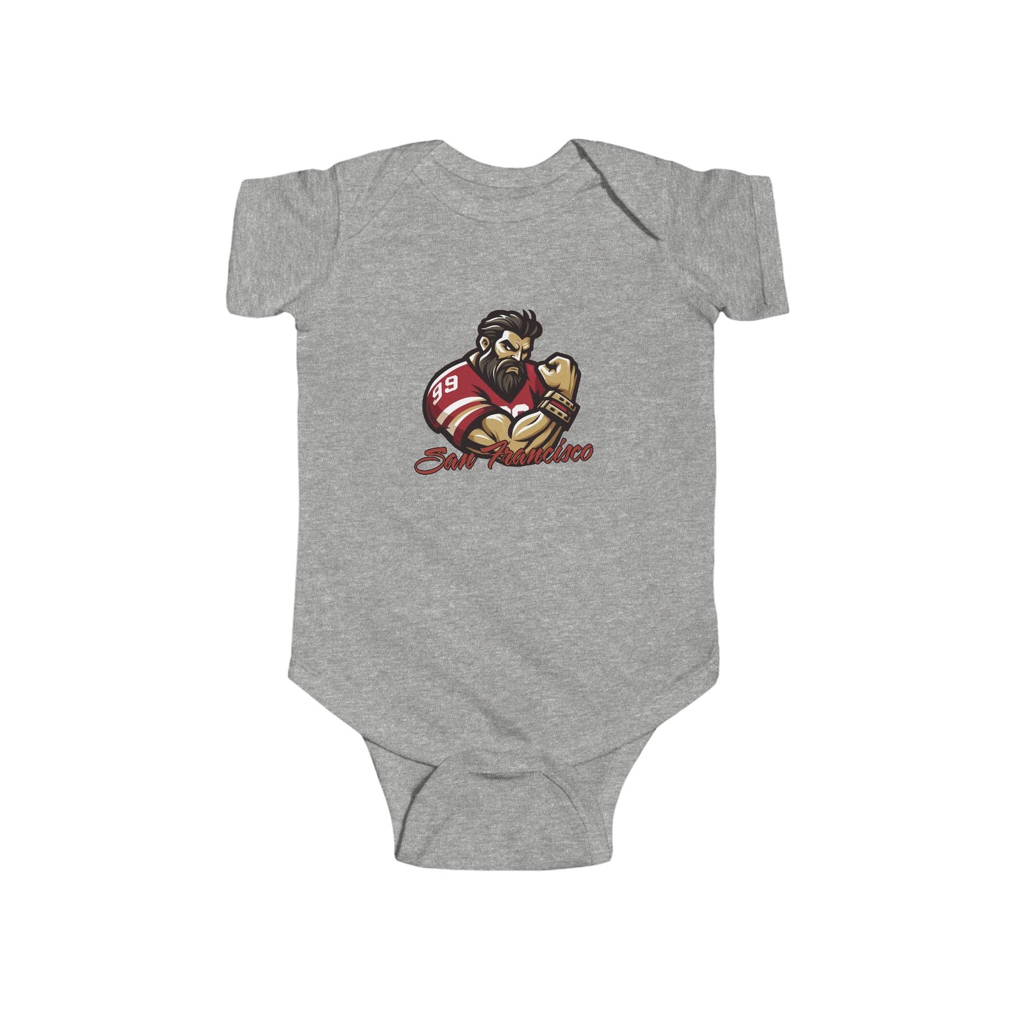 San Francisco Football Fan Infant Bodysuit